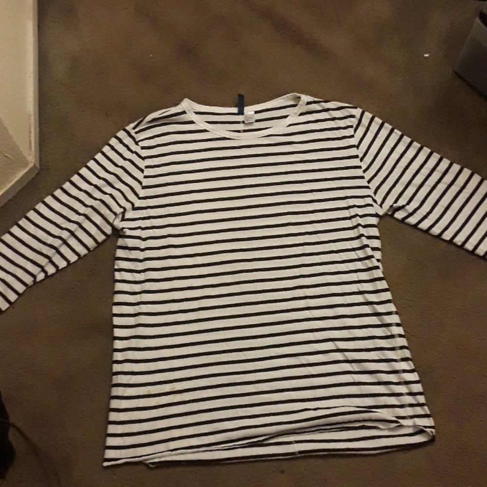 Long Sleeve Stripped Shirt
